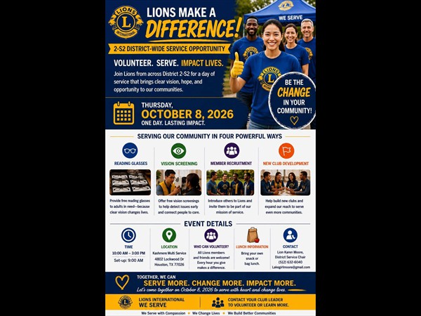 Oct 8 Service Day